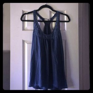 Blue tank top
